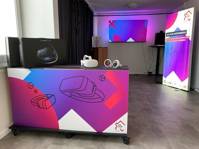 Bild des XR Showroom im XR HUB Nürnberg